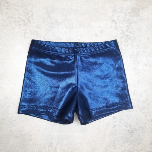 glitter broekje blauw