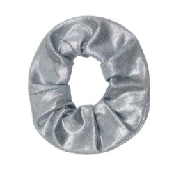 Haarwokkel zilver glitter