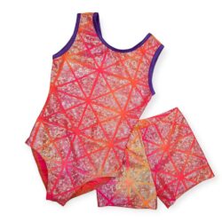 Turnpakje oranje hologram