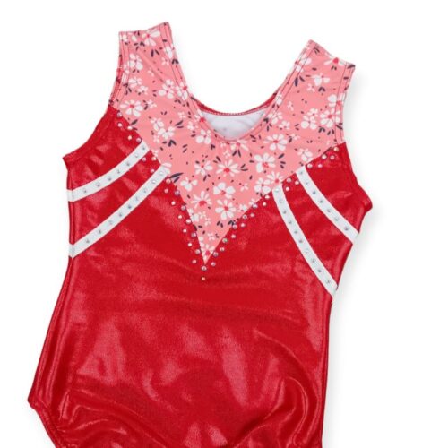 Turnpakje 128 rood sale - Afbeelding 3