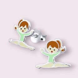 Turnsieraden oorbellen turnster lime