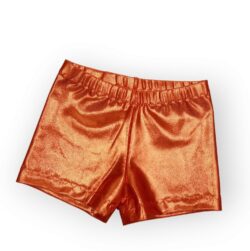 Glitter broekje oranje