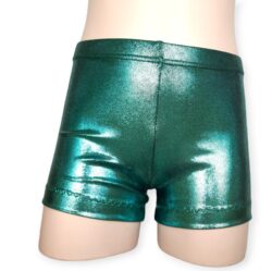 Groen glitter turnbroekje