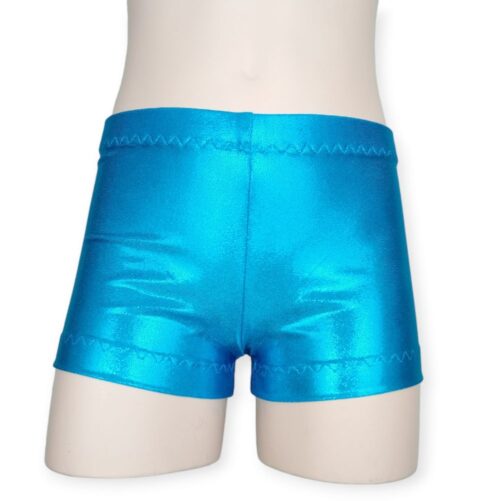 Turquoise aqua glitter broekje