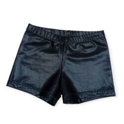 Zwart turnbroekje glitter