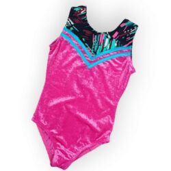 Turnpakje 140 roze velours