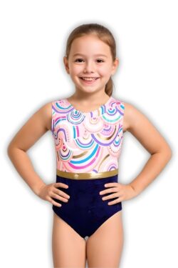 Turnpakje velours paars - Blom Turnpakjes