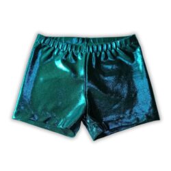 Turnbroekje petrol glitter -glitter broekje