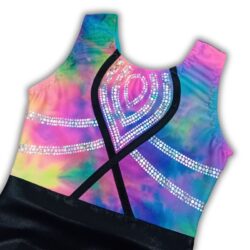 turnpakje roos mouwloos- Blom Turnpakjes