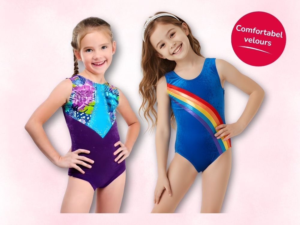 Kinder turnpakjes velours